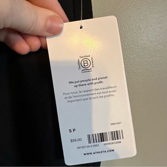 Athleta Balance 6” Shortie Shorts NWT - Picture 5 of 6